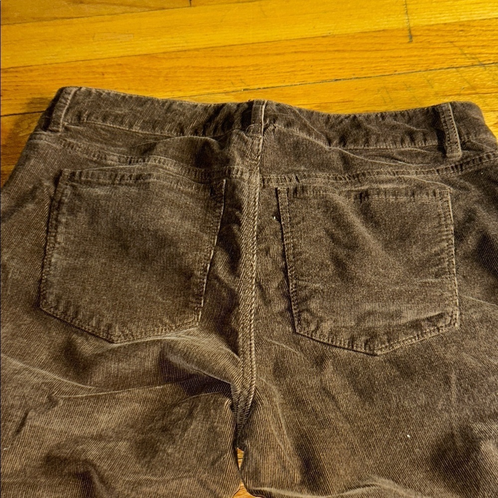 L.l ben Singnature Women corduroy Brown Pants size 8 - Picture 8 of 10